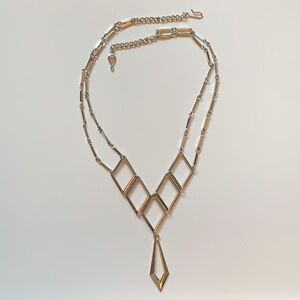 Sarah Coventry Goddess Necklace 1977 Silver-Tone